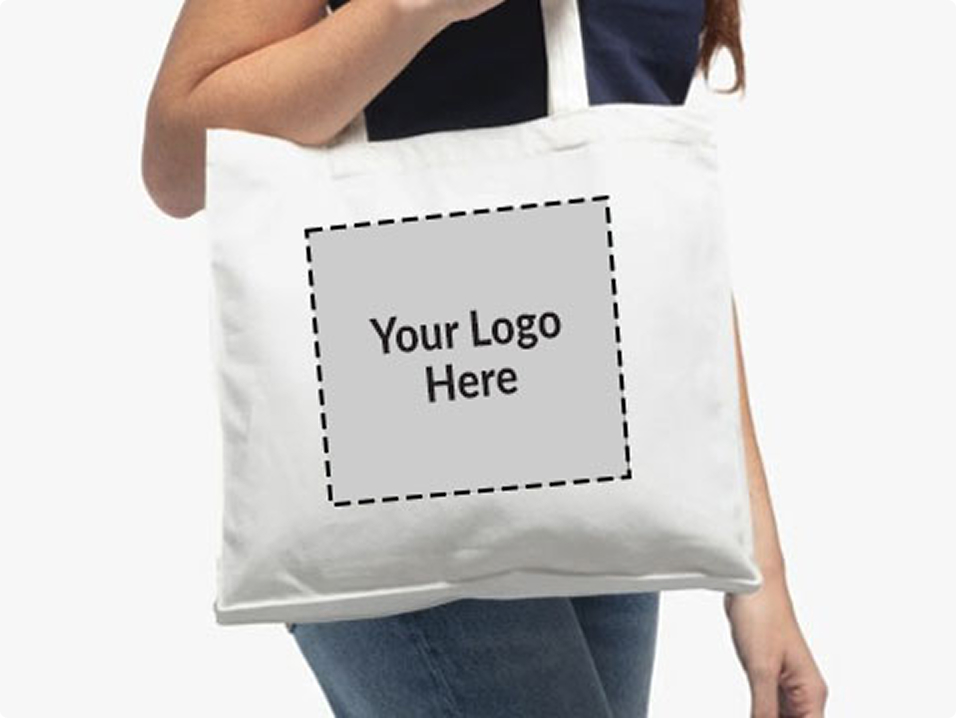 Conference tote bag rendering