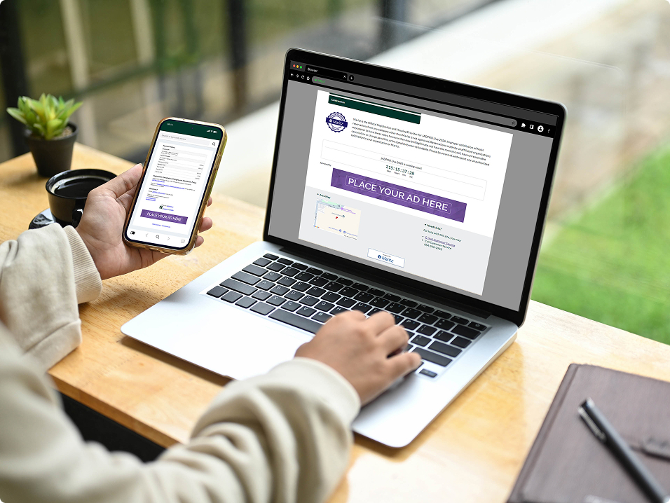 Registration platform rendering